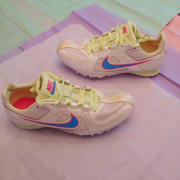 Nike Cheer Unite White-Matte Silver Shoe - Picture 8 of 10